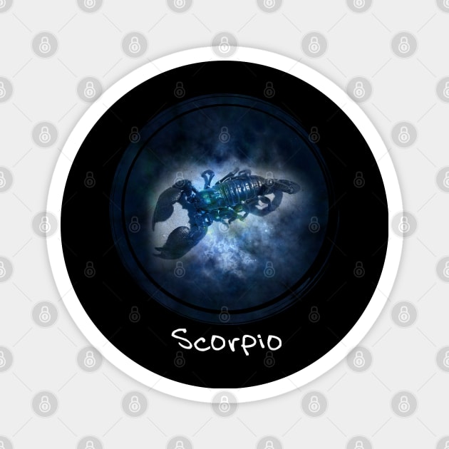 Best women are born as scorpio - Zodiac Sign Magnet by Pannolinno